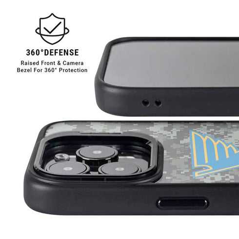 NHL St. Louis Blues Camo iPhone 13 Pro Kickstand Case